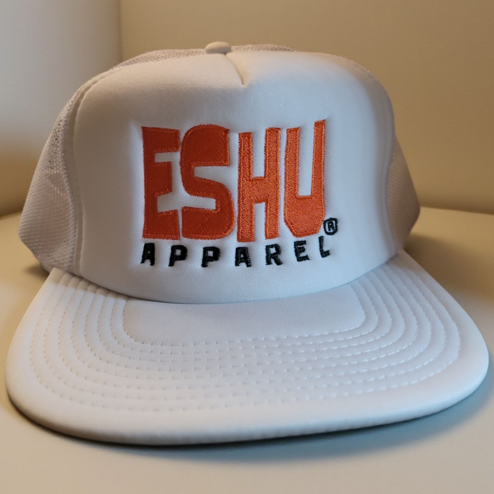 ESHU® Apparel - The Stacked Edition Embroidered 5-Panel Trucker Hats