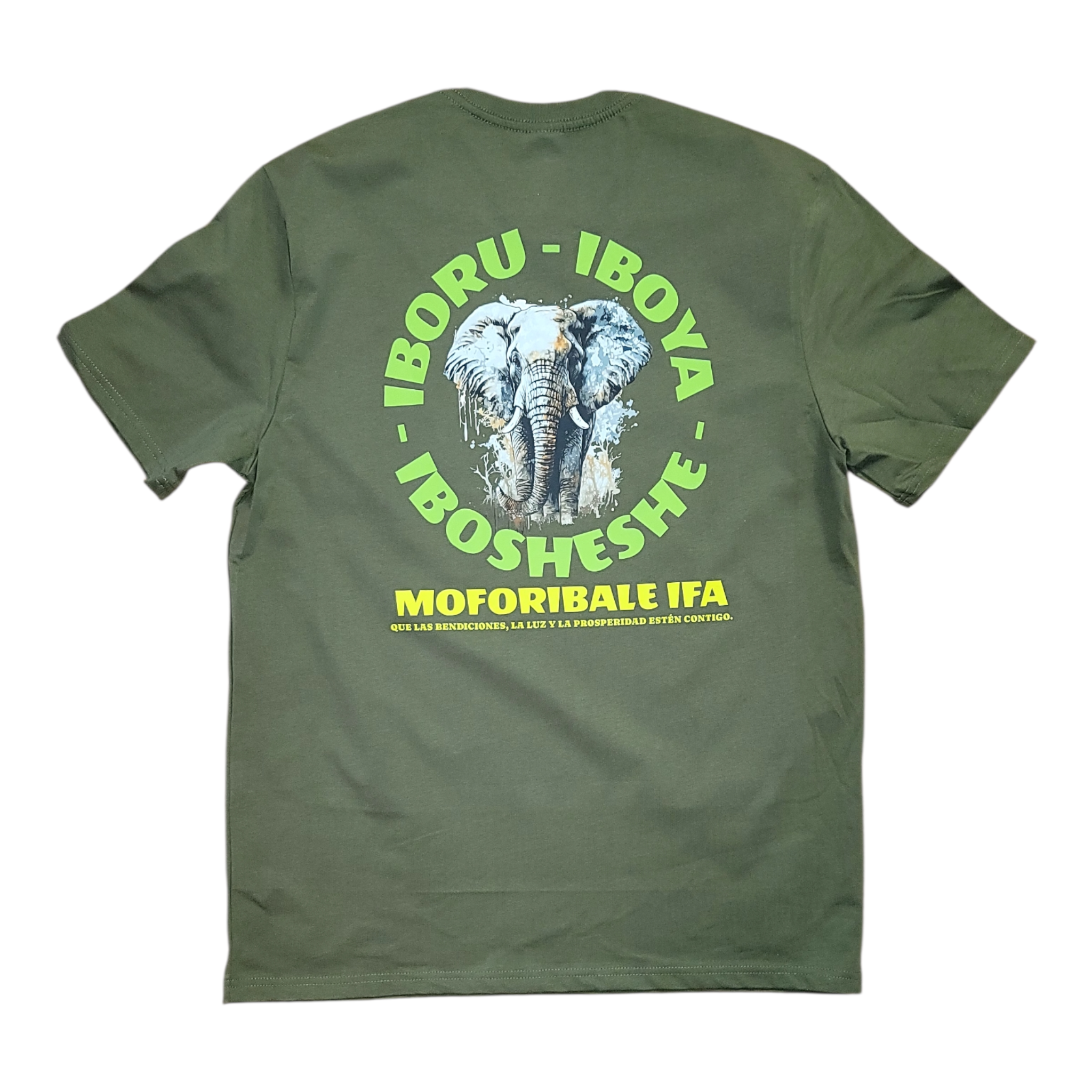 ENGLISH - IBORU IBOYA IBOSHESHE – MOFORIBALE IFA | Eshu® Apparel Heavyweight T-Shirt