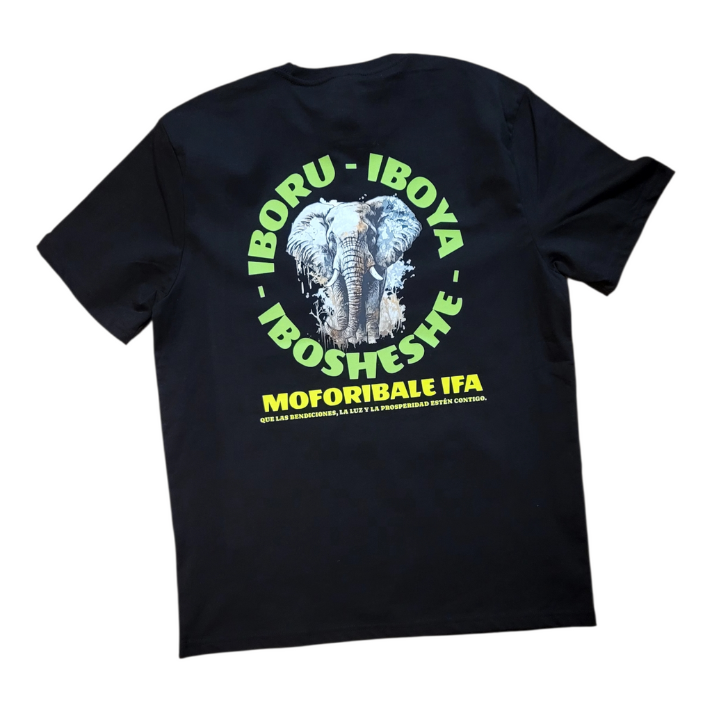 ENGLISH - IBORU IBOYA IBOSHESHE – MOFORIBALE IFA | Eshu® Apparel Heavyweight T-Shirt