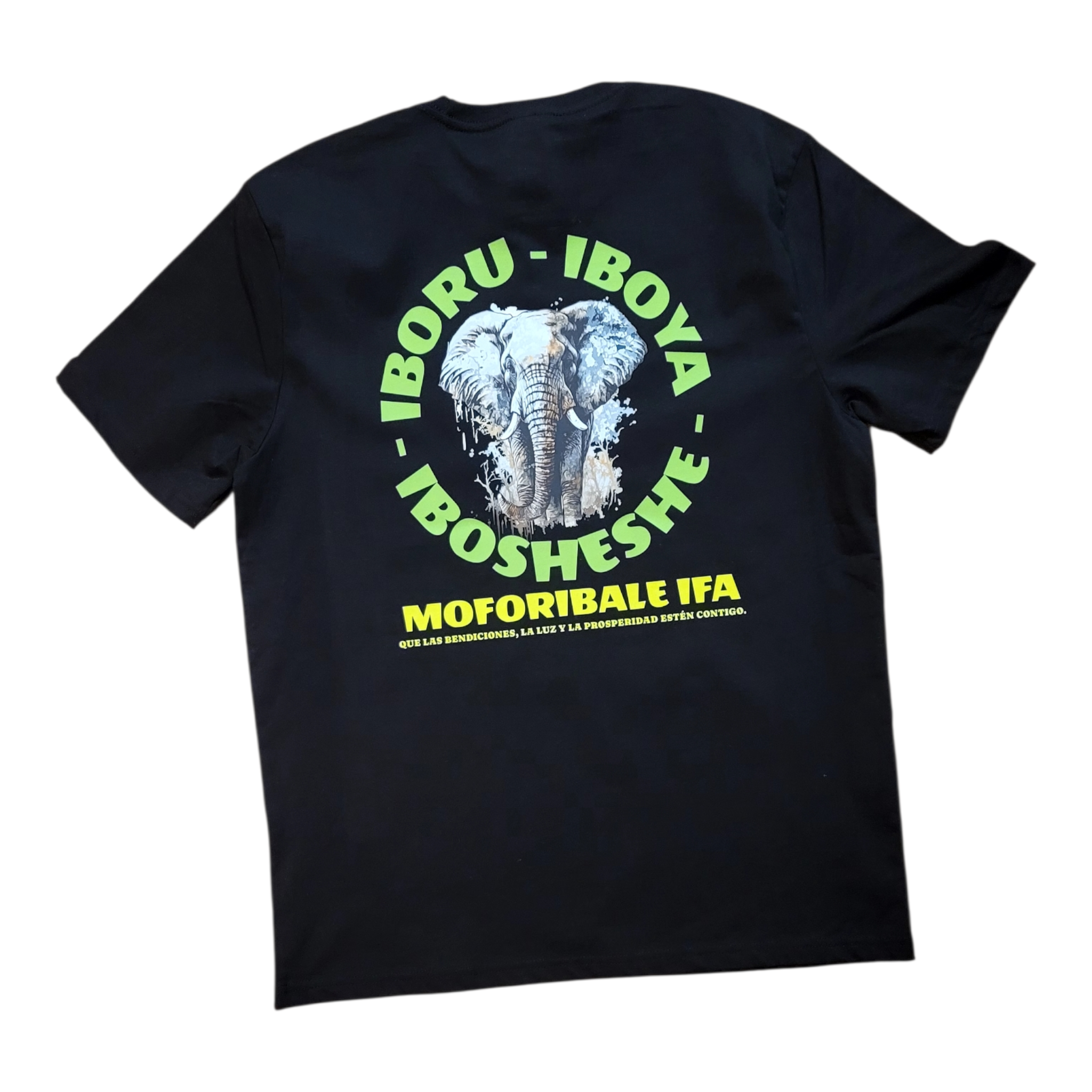 ENGLISH - IBORU IBOYA IBOSHESHE – MOFORIBALE IFA | Eshu® Apparel Heavyweight T-Shirt