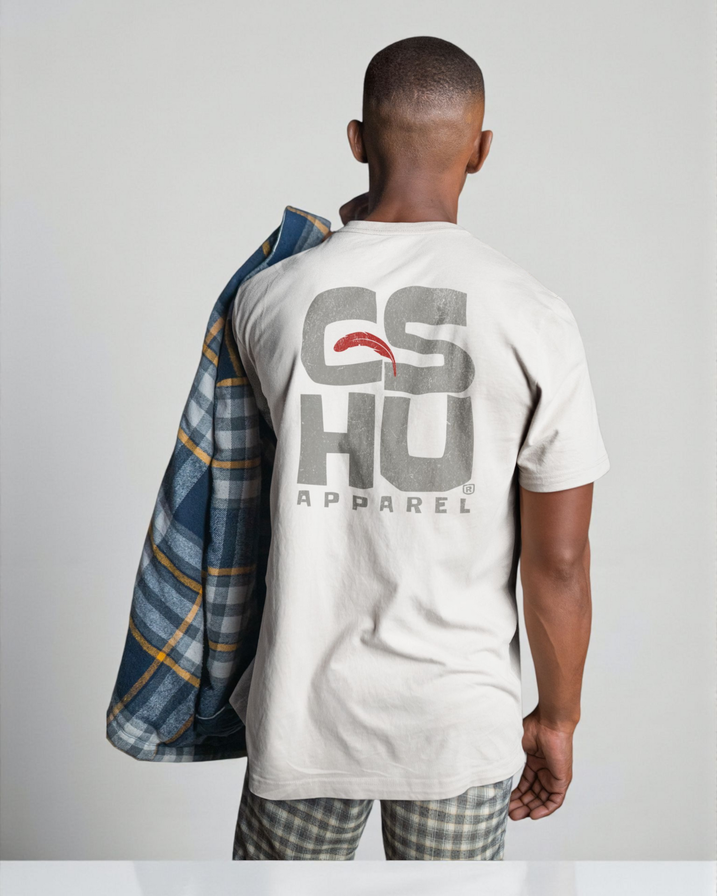 ESHU Apparel Heavyweight 100% Cotton Tee – Soft to the touch