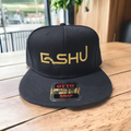 ESHU Apparel Golden Edition - 6-Panel OTTO SNAP Flat Bill Premium Snapbacks