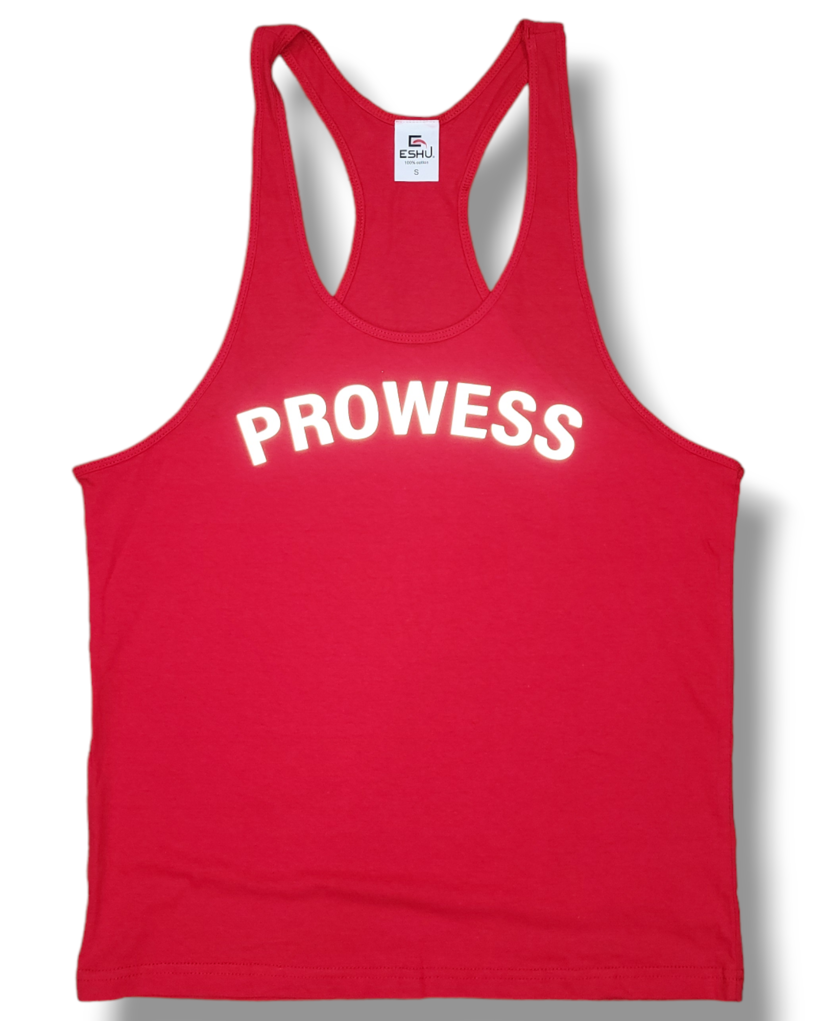 Eshu Apparel Prowess Tank Tops | 100% Cotton | Reflective Silicone