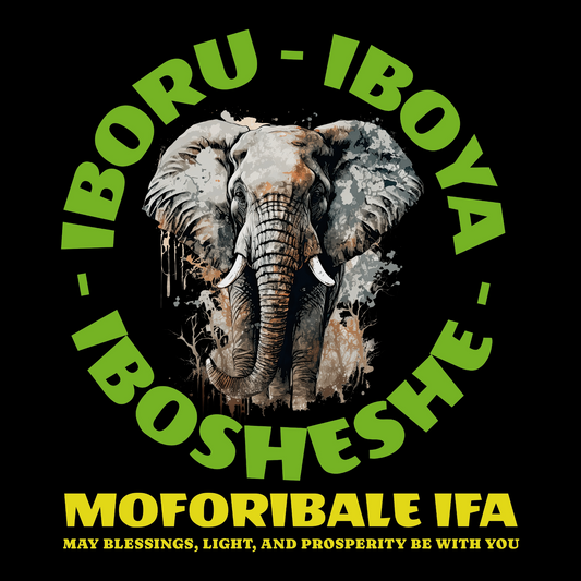 IBORU IBOYA IBOSHESHE – MOFORIBALE IFA | Eshu® Apparel Heavyweight T-Shirt | ENGLISH