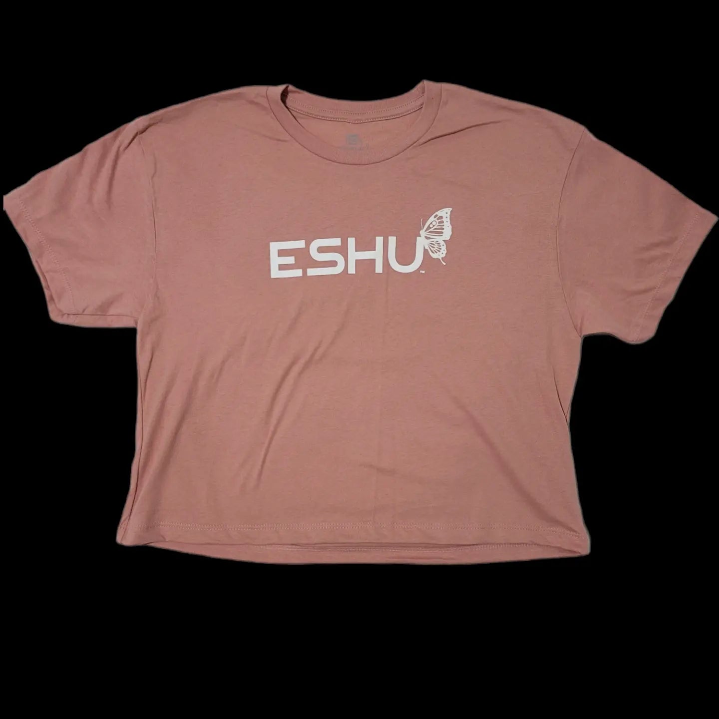 LADIES ESHU BUTTERFLY | SOFT JERSEY CROP TOP